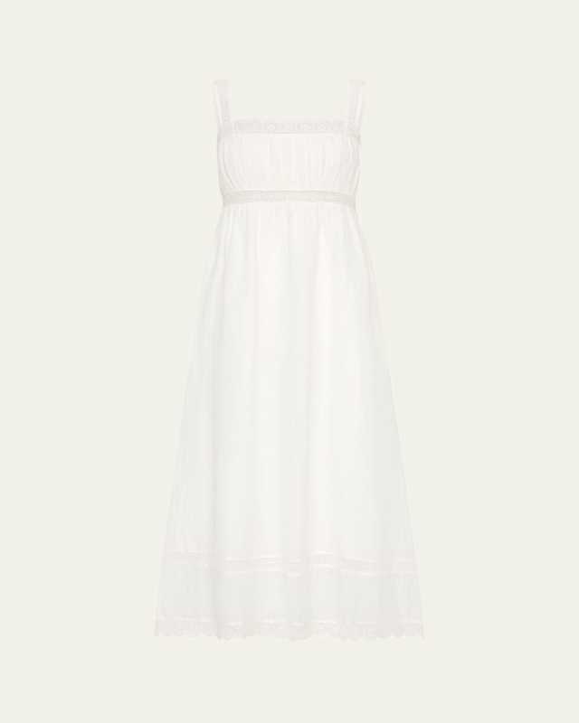 Grace Lace-Trim Shift Dress